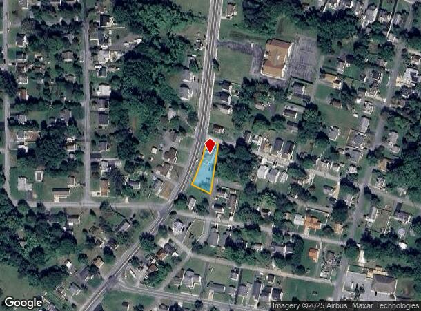 55 N Caesar Rodney Ave, Camden Wyoming, DE Parcel Map