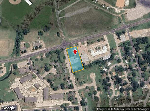  804 S Blue Bell Rd, Brenham, TX Parcel Map