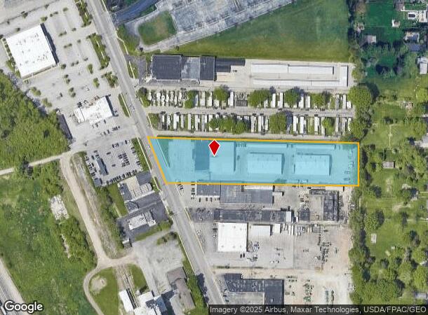 1308 Conant St, Maumee, OH Parcel Map