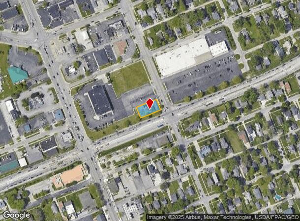  129 W Wayne St, Maumee, OH Parcel Map