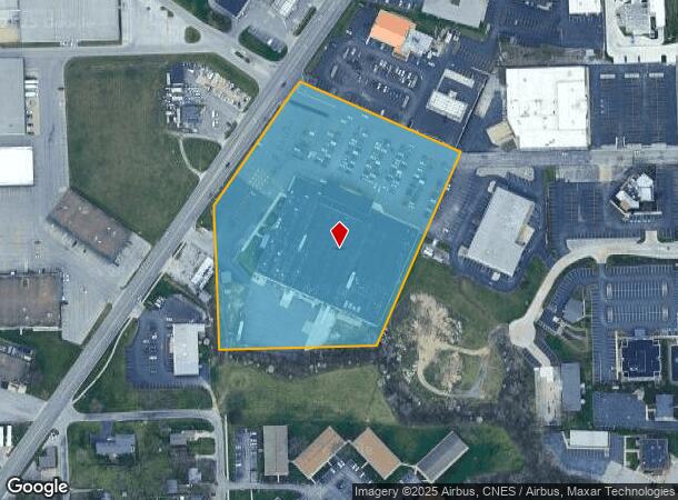  4120 N Clinton St, Fort Wayne, IN Parcel Map