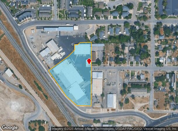  1250 W 100 St N, Provo, UT Parcel Map