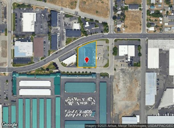  520 E North Foothills Dr, Spokane, WA Parcel Map