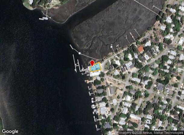  1315 Chatham Ave, Tybee Island, GA Parcel Map