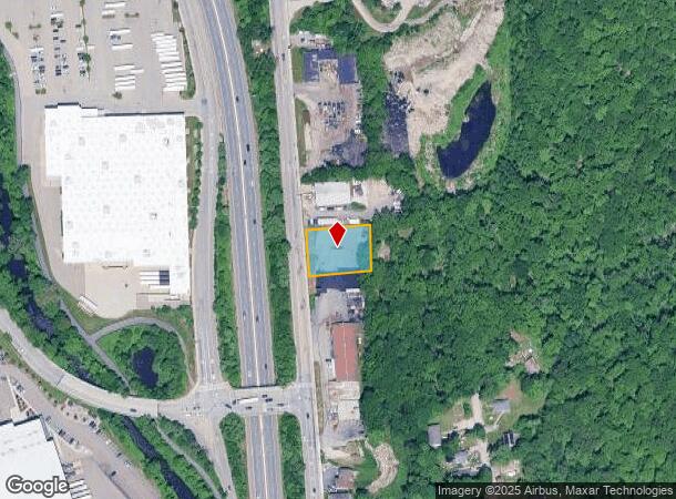  1081 Millbury St, Worcester, MA Parcel Map