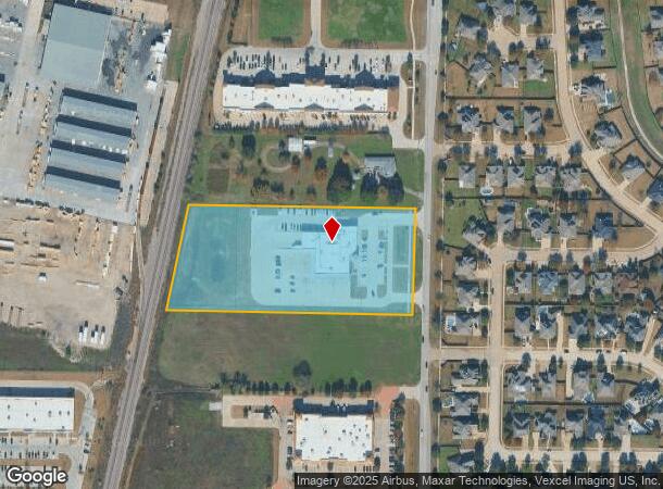 941 N Coleman St, Prosper, TX Parcel Map
