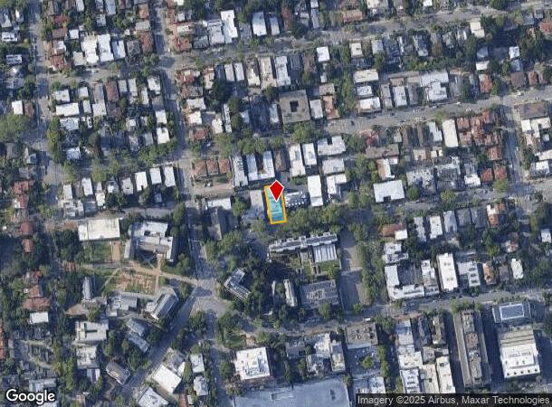  2451 Le Conte Ave, Berkeley, CA Parcel Map