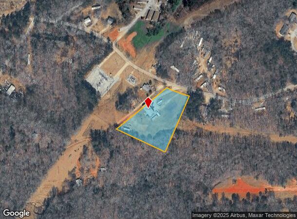 1316 Robertson Loop Rd, Clarkesville, GA Parcel Map