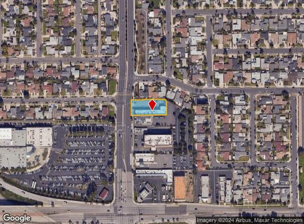  1142 N Brookhurst St, Anaheim, CA Parcel Map