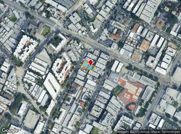  316 Columbia Ave, Los Angeles, CA Parcel Map