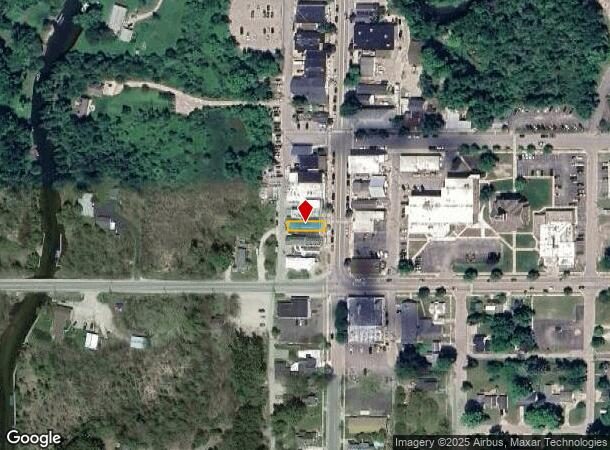 109 N Bridge St, Bellaire, MI Parcel Map