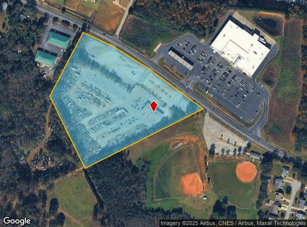 1515 Locust Hill Rd, Greer, SC Parcel Map