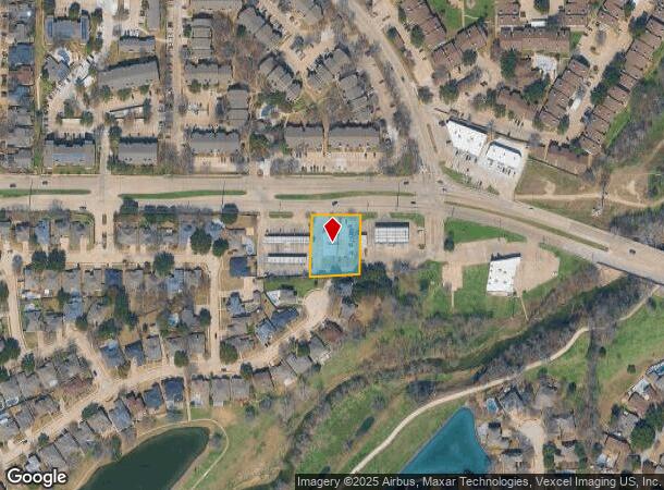  3110 Meadowbrook Blvd, Arlington, TX Parcel Map
