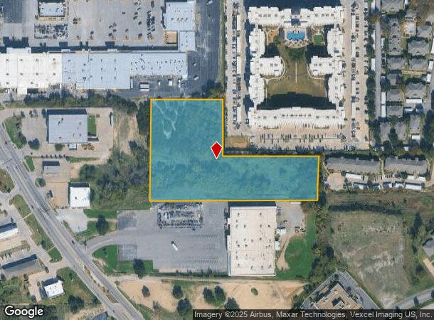 1801 S Main St, Weatherford, TX Parcel Map
