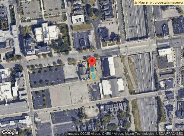  595 E Broad St, Columbus, OH Parcel Map