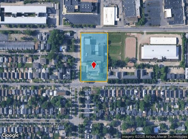 874 Amherst St, Buffalo, NY Parcel Map