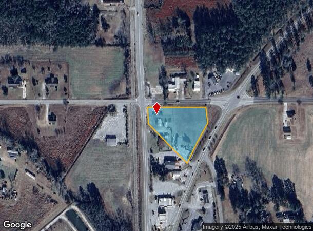  1001 Hickman Rd, Tabor City, NC Parcel Map