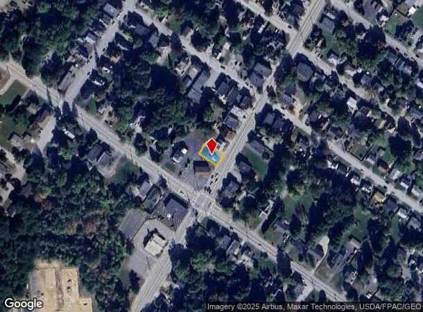  176 East Ave, Lewiston, ME Parcel Map