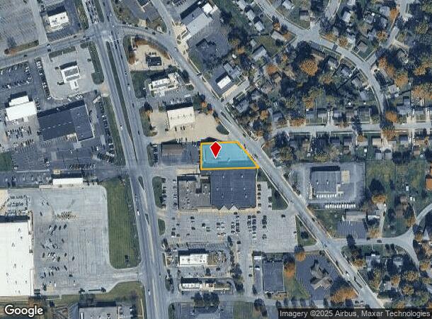 1174 N Main St, Franklin, IN Parcel Map