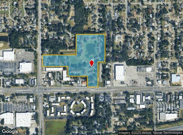 744 Spring West Rd, Orlando, FL Parcel Map