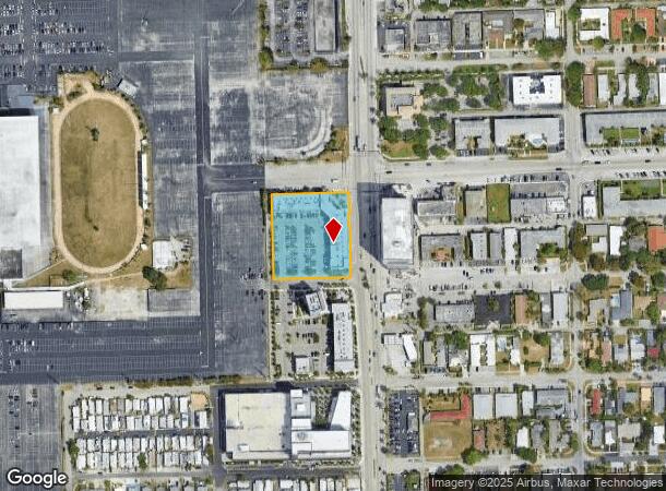  801 N Federal Hwy, Hallandale Beach, FL Parcel Map