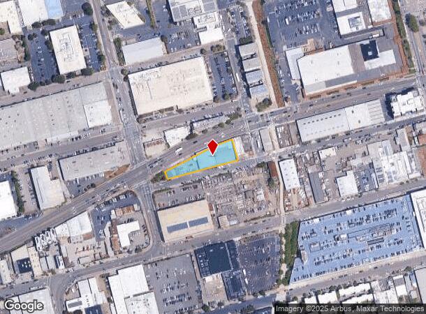  930 Ashby Ave, Berkeley, CA Parcel Map