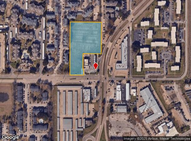  2671 John West Rd, Dallas, TX Parcel Map