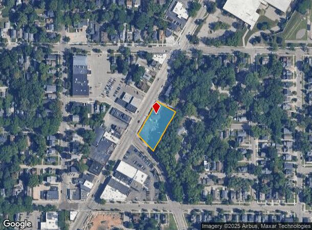  1560 Plainfield Ave Ne, Grand Rapids, MI Parcel Map