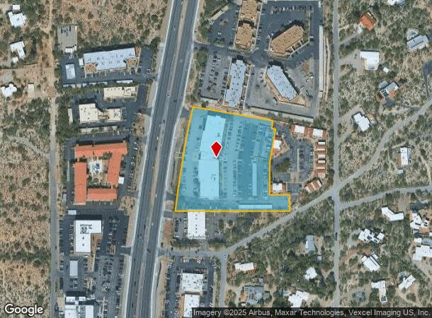  7400 N Oracle Rd, Tucson, AZ Parcel Map