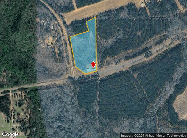  16580 Highway 155, Avinger, TX Parcel Map