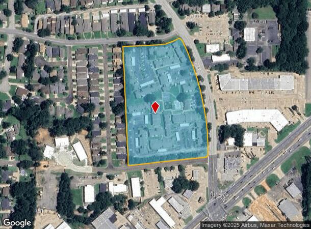 2801 Bill Owens Pkwy, Longview, TX Parcel Map