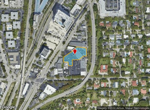  9655 S Dixie Hwy, Pinecrest, FL Parcel Map