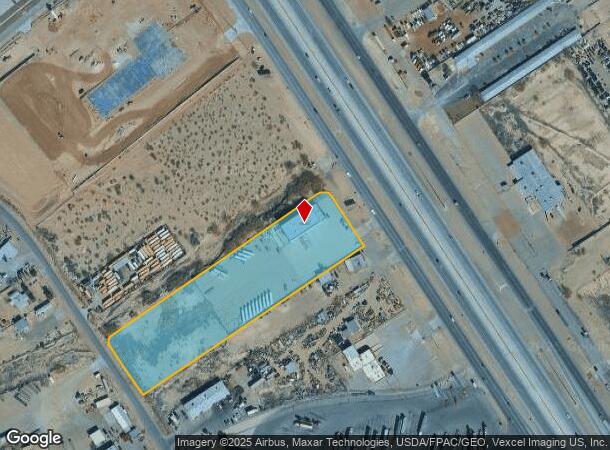 11390 Gateway Blvd E, El Paso, TX Parcel Map
