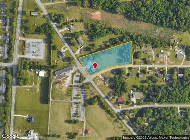 7200 E Fork Rd, High Point, NC Parcel Map