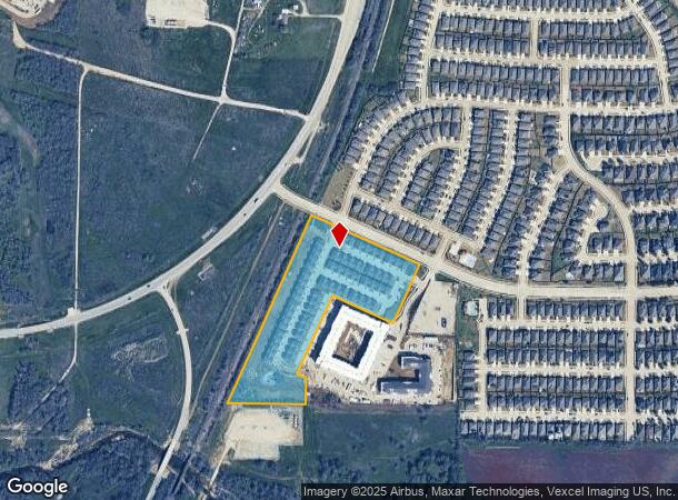 2343 Pratum Way, Fort Worth, TX Parcel Map