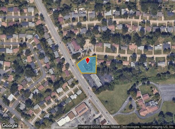  13300 New Halls Ferry Rd, Florissant, MO Parcel Map