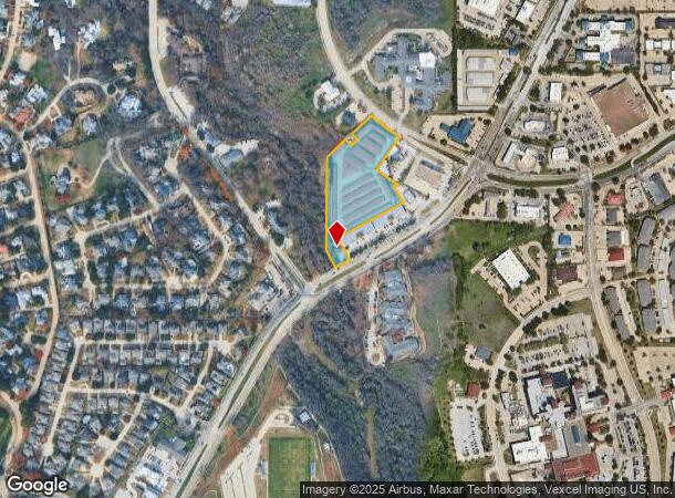  6150 Bryant Irvin Rd, Fort Worth, TX Parcel Map