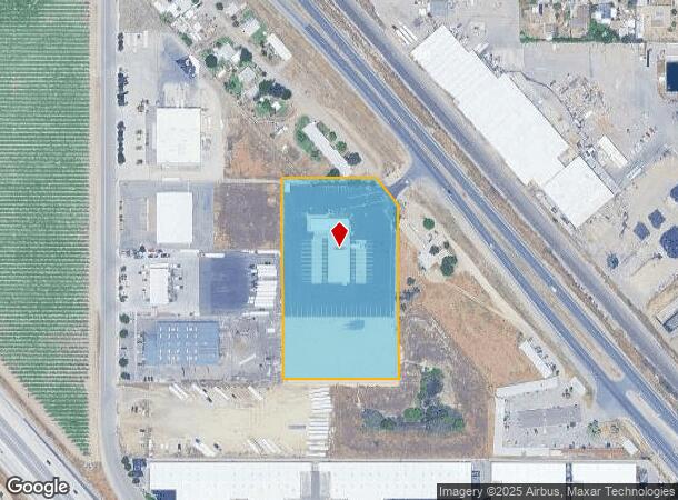 2660 S Golden State Blvd, Fowler, CA Parcel Map