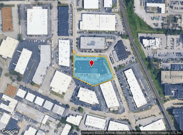 1201 Hanley Industrial Ct, Saint Louis, MO Parcel Map