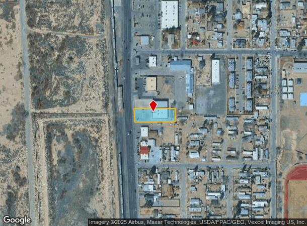 705 Main St, Anthony, TX Parcel Map