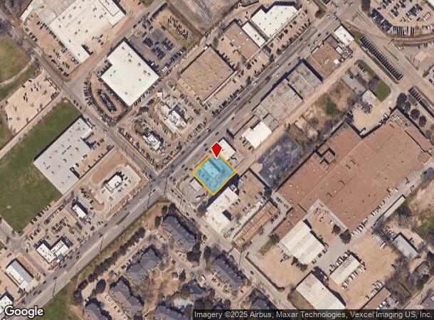 2520 W Mockingbird Ln, Dallas, TX Parcel Map