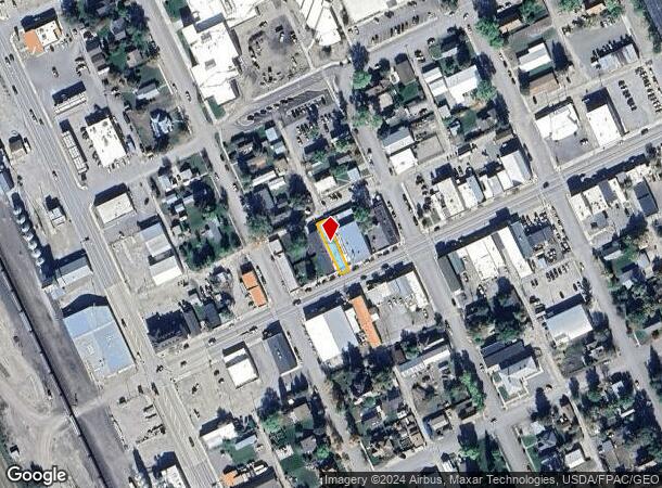  209 Broadway St, Townsend, MT Parcel Map