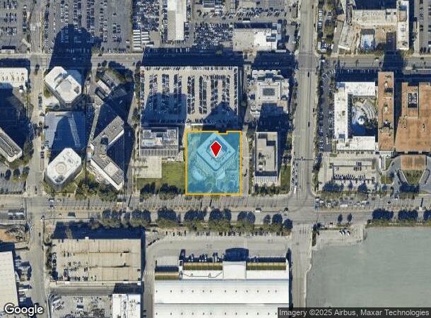  5933 W Century Blvd, Los Angeles, CA Parcel Map