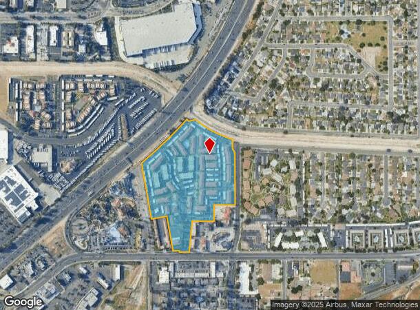 1699 E Washington St, Colton, CA Parcel Map