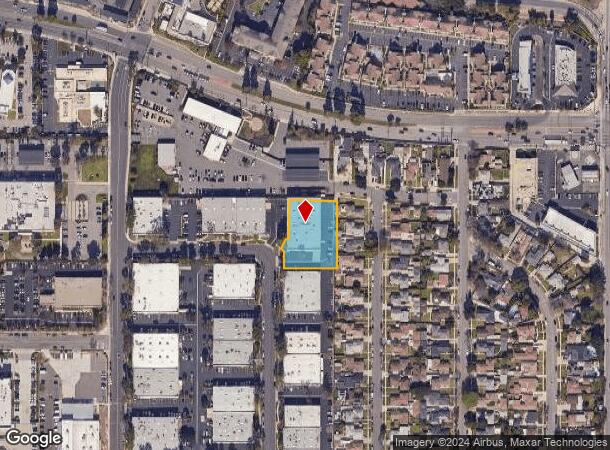  2520 Mira Mar Ave, Long Beach, CA Parcel Map