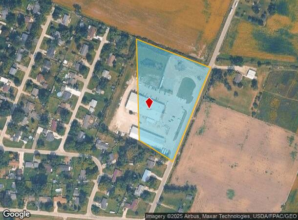  8771 Ida Maybee Rd, Monroe, MI Parcel Map