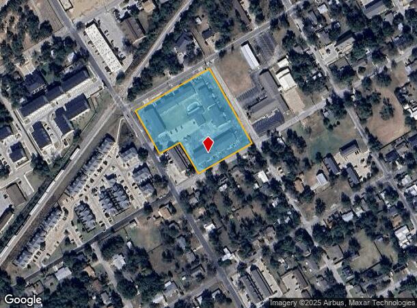 1400 W Swan St, Stephenville, TX Parcel Map
