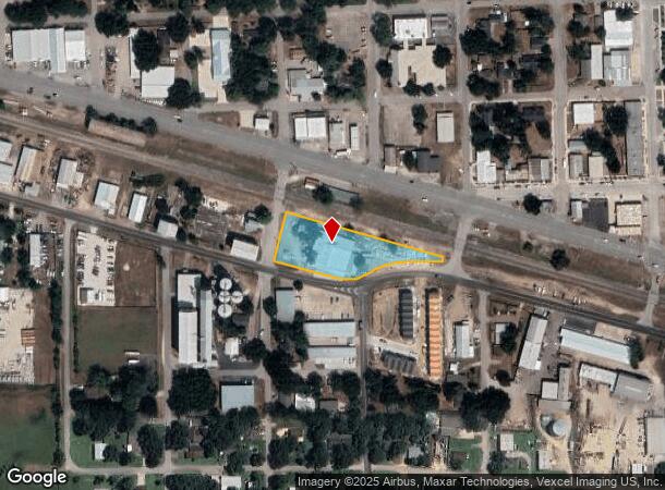 2614 Washington St, Waller, TX Parcel Map