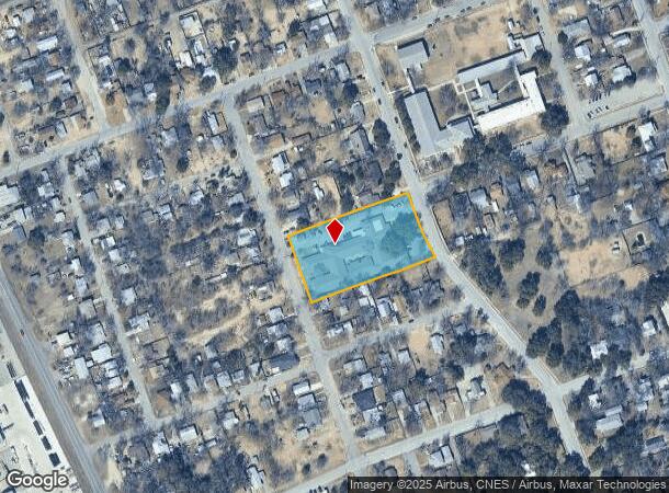 535 N Park St, Uvalde, TX Parcel Map