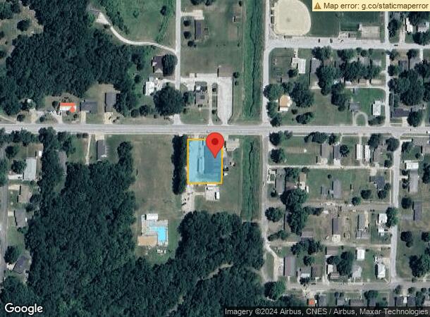  1107 White St, Canton, MO Parcel Map